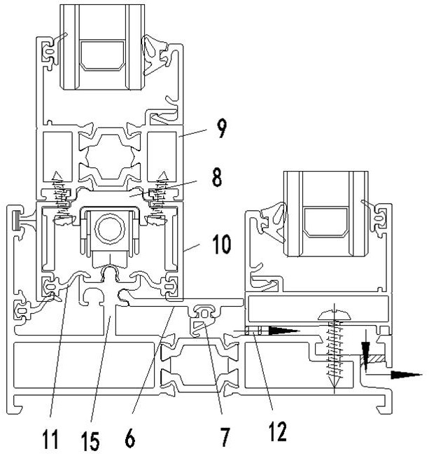 a sliding window