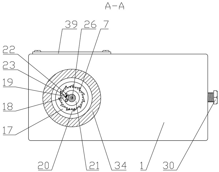 Rectangular conductor grounding device