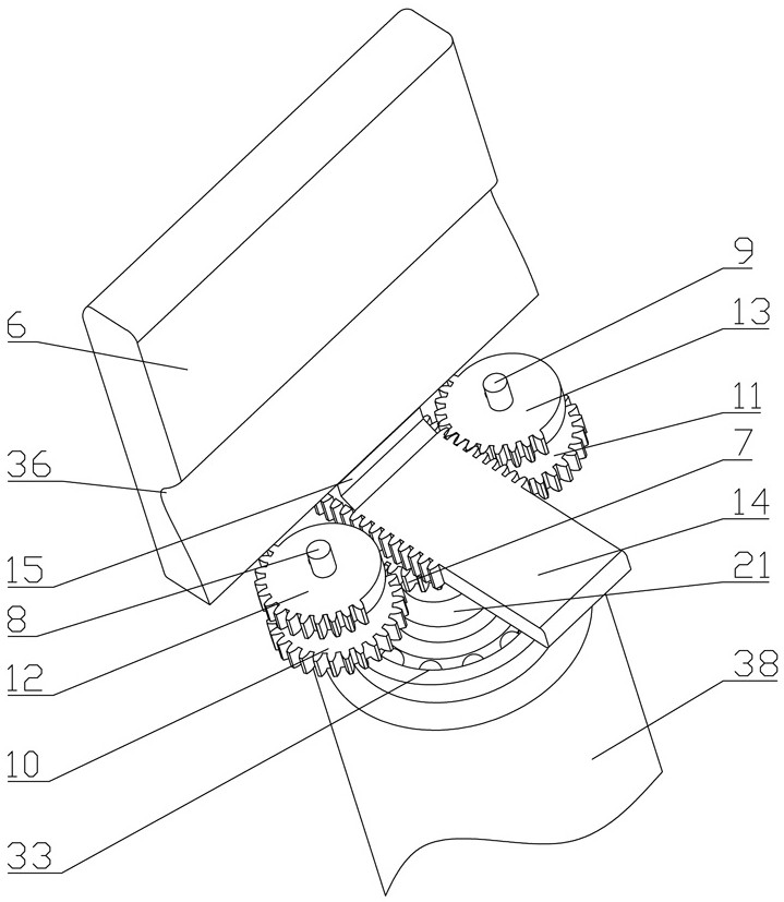 Rectangular conductor grounding device