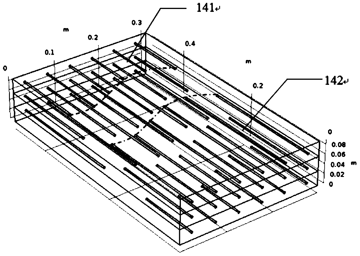 Experimental device and operation method for thermal recovery efficiency of geothermal resources simulated by fluid injection