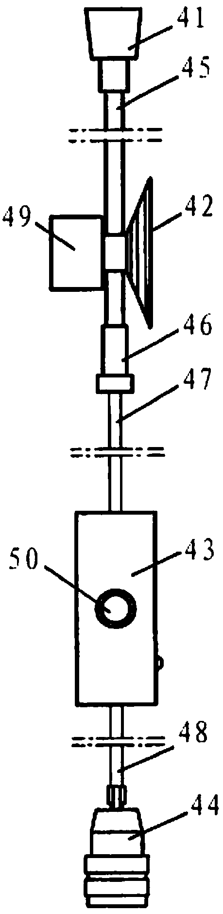 An eft/b immunity test system under the load condition of electric energy meter belt