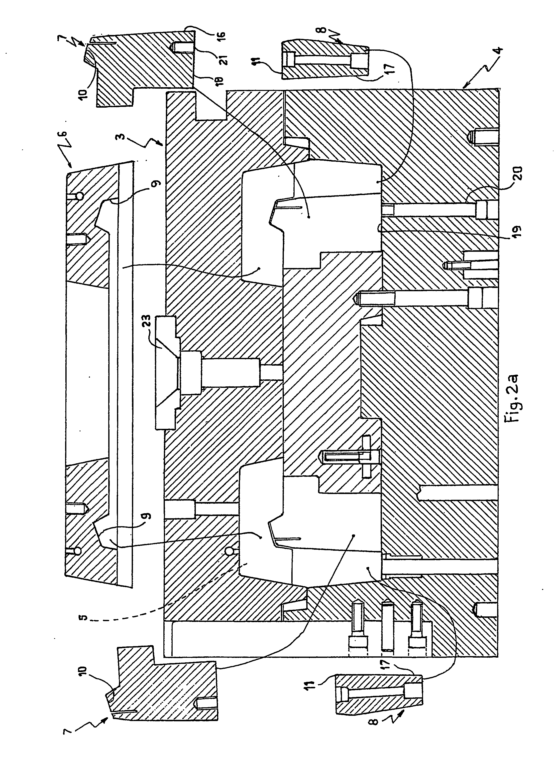 Mould for tv chassis and tv frames