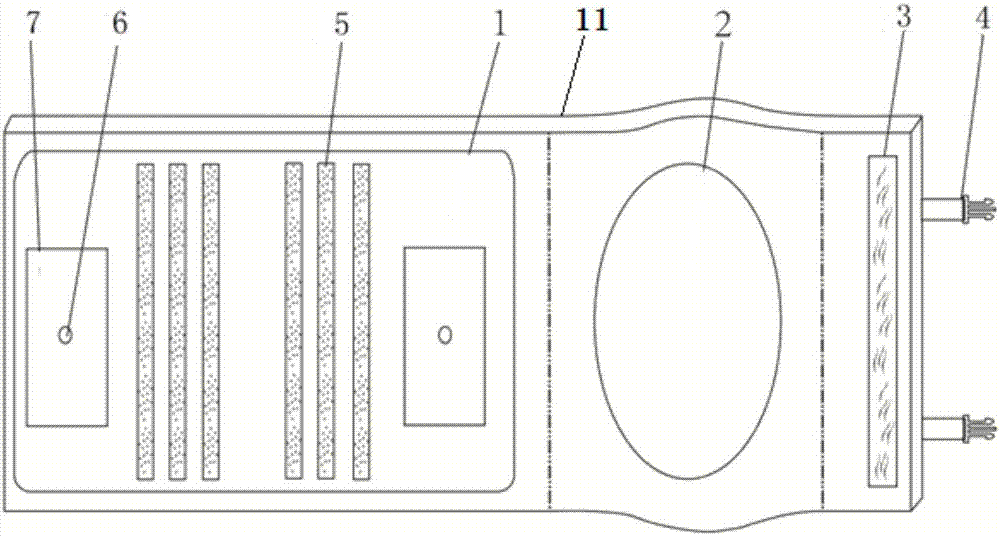 Ischemic preconditioning training sleeve belt device based on APP control