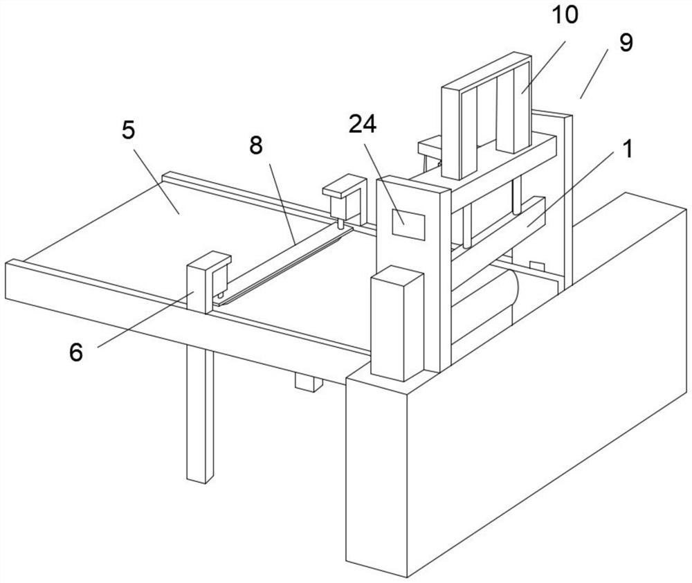 Preparation method of upper blade material of shearing machine and shearing test equipment