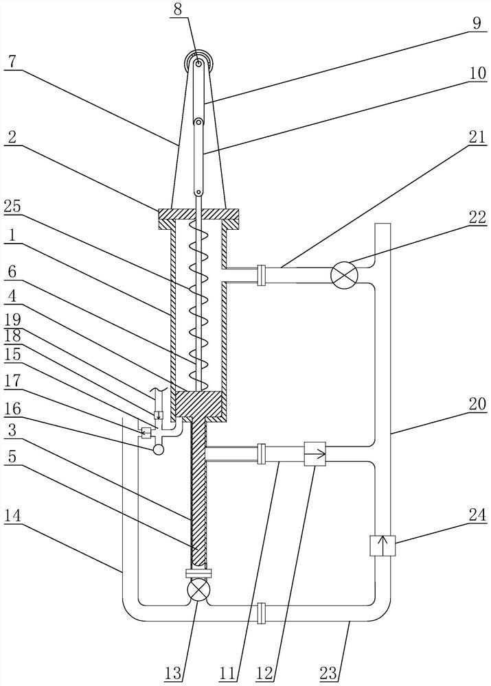 Casing gas recovery device