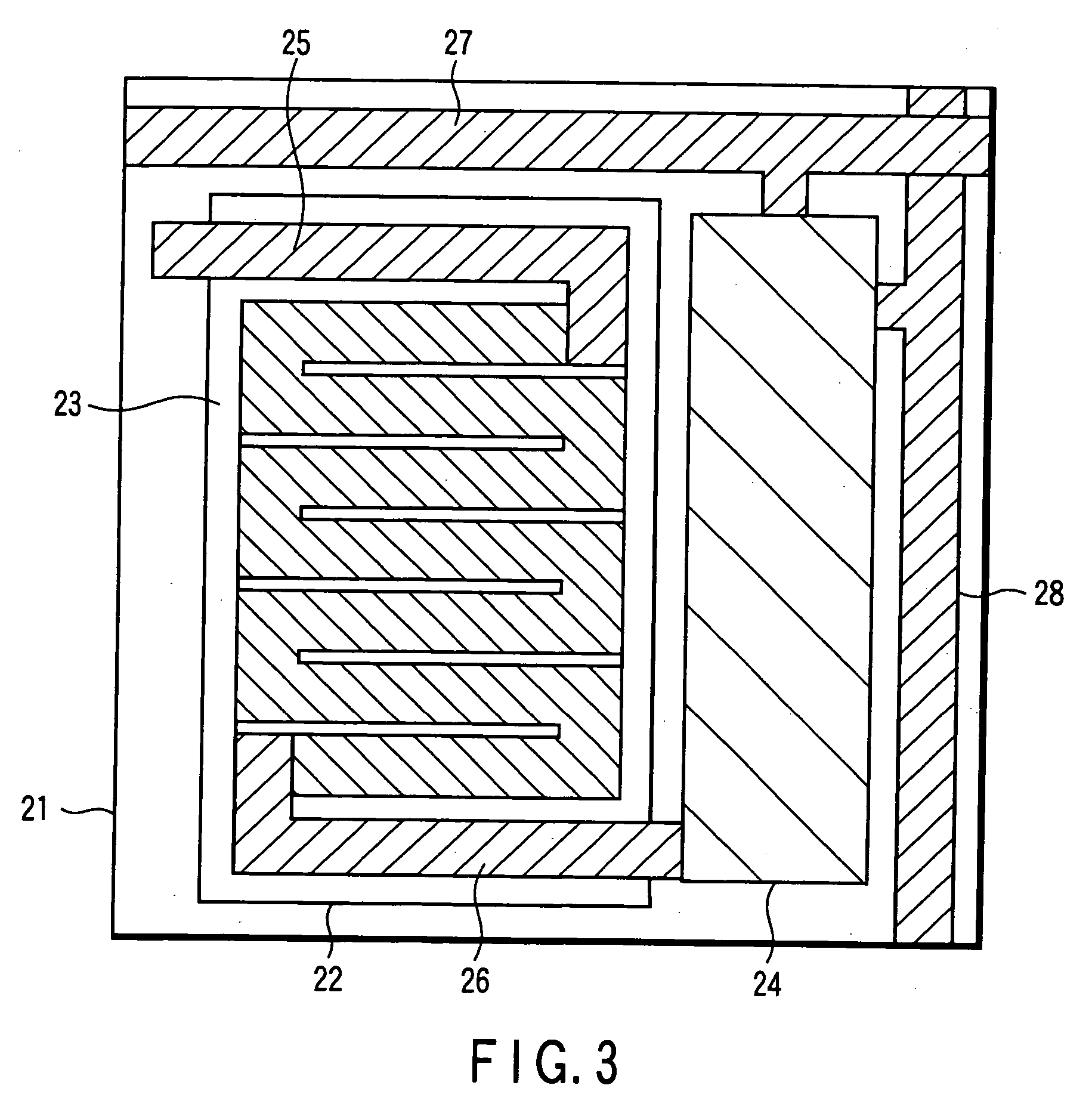 Infrared ray detecting type imaging device