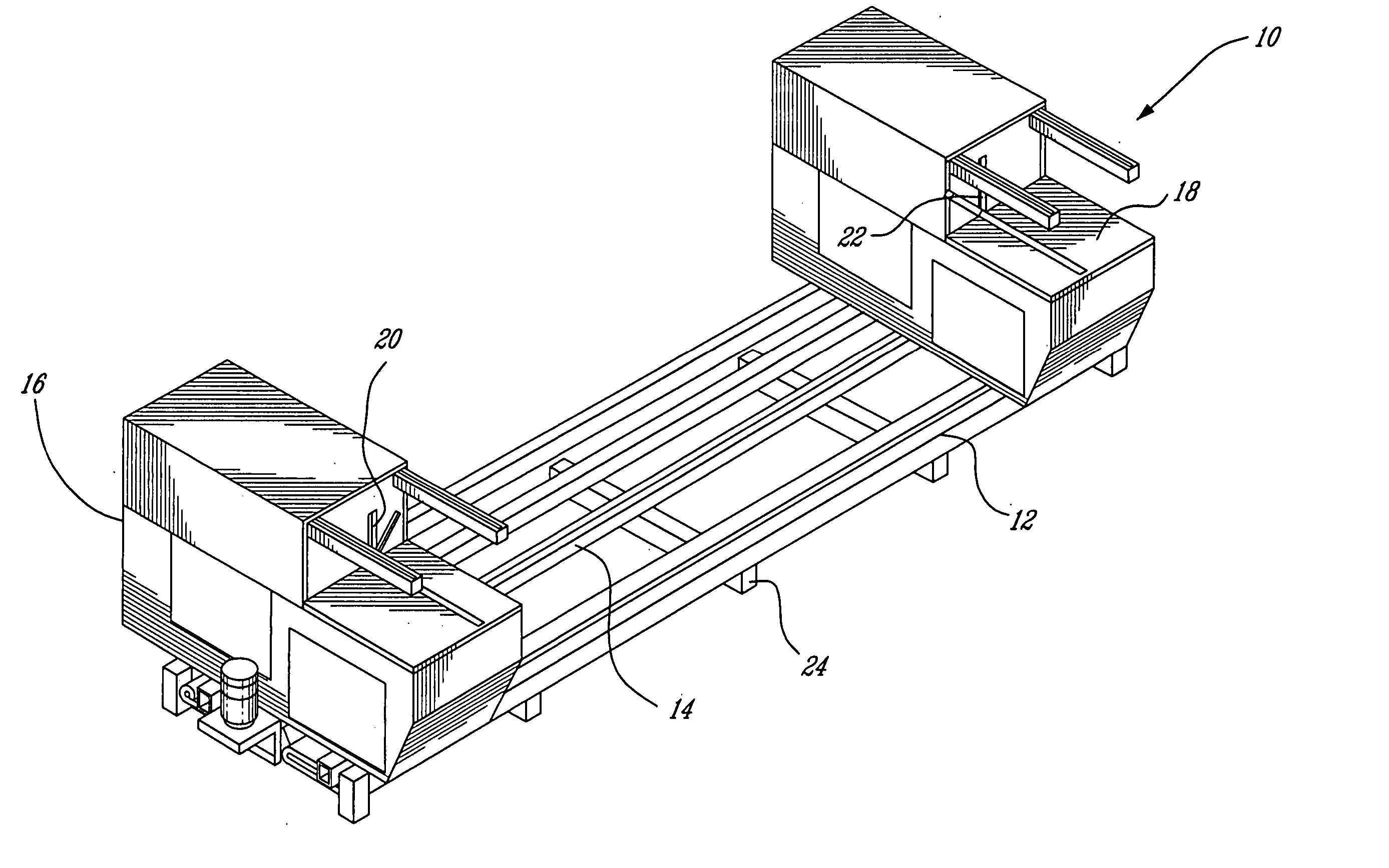 Automated double saw
