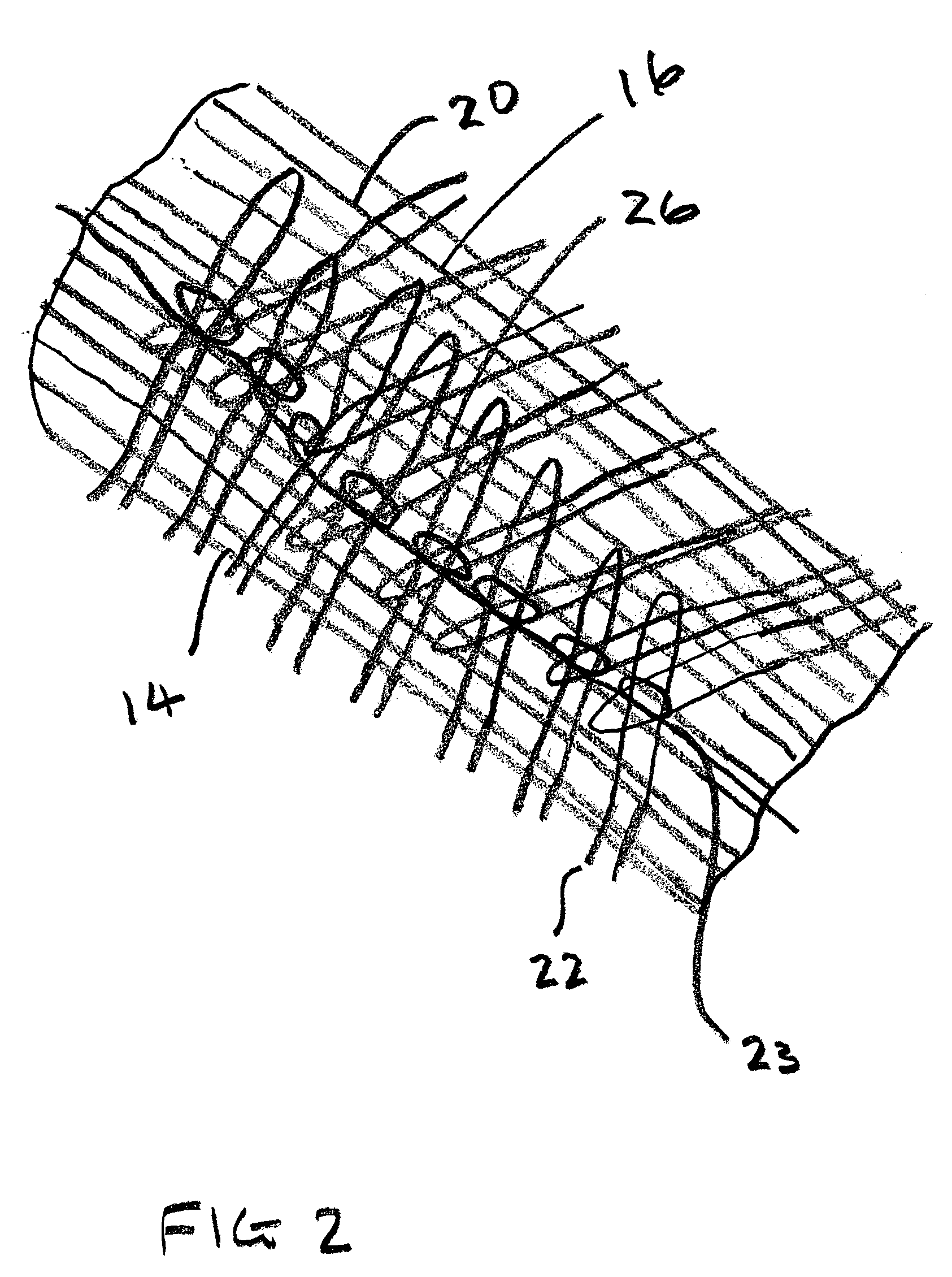 Cable guide sleeving structure