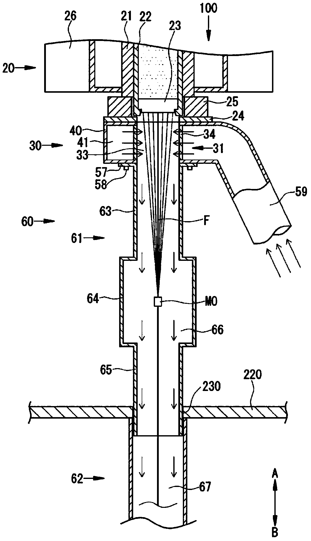 Spinning winding device