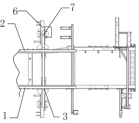 Bus frame structure