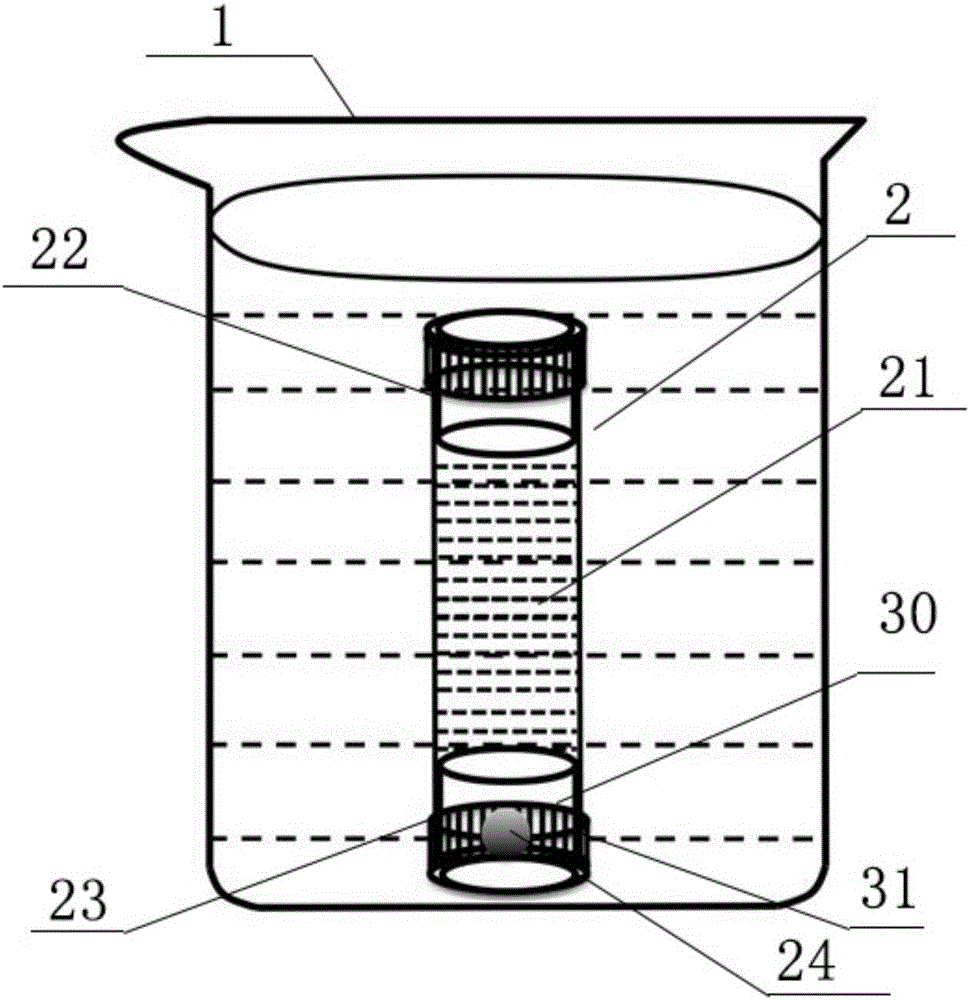 Dialysis device and micro-universe experimental device including same
