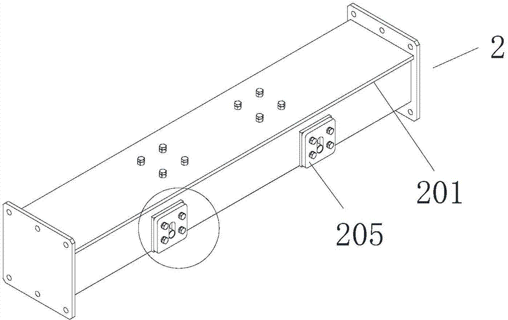 Belt breakage protection device with speed reducing function