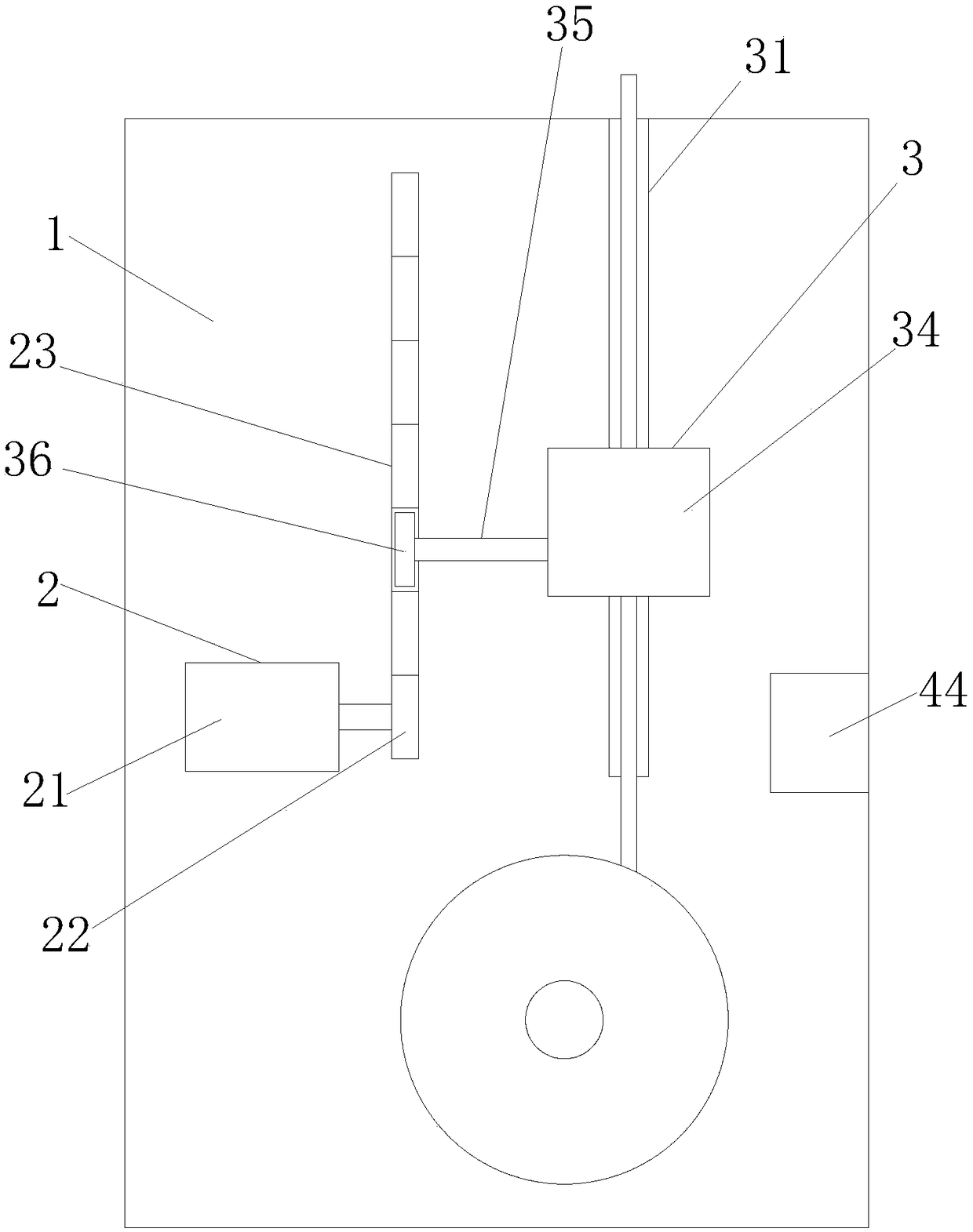 Feeding device of 3D printer