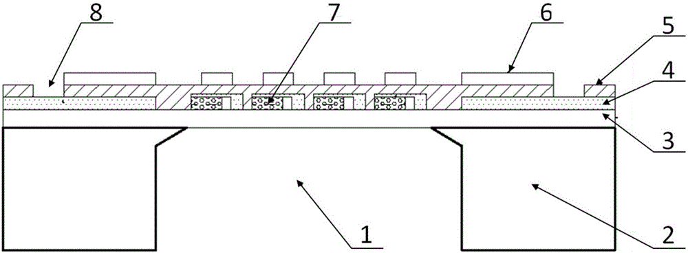 MEMS (micro-electromechanical system) solid electrolyte oxygen sensor and machining method thereof