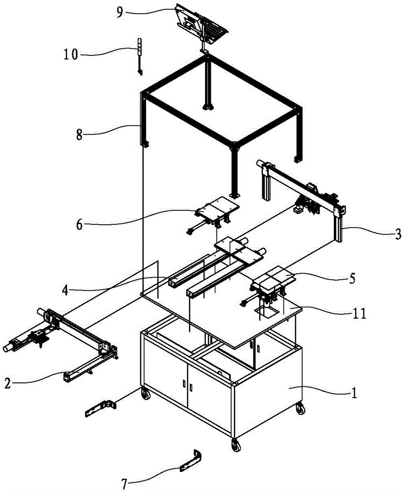 Automatic feeder matching electrical testing equipment