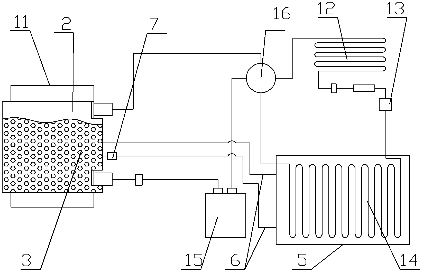 Air-conditioning system with auxiliary defrosting system