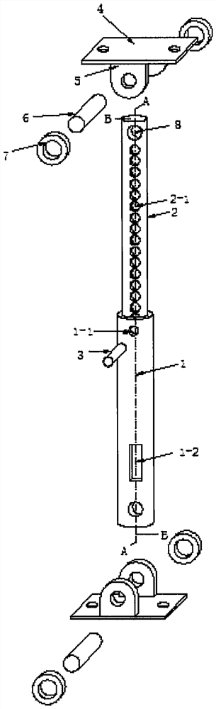 An upright piano top cover strut structure