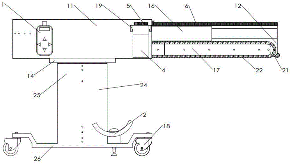 patient transfer bed