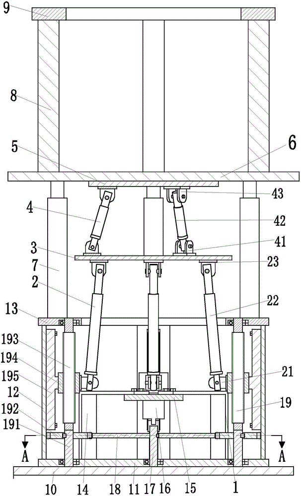 Lifting platform for maintenance of power equipment