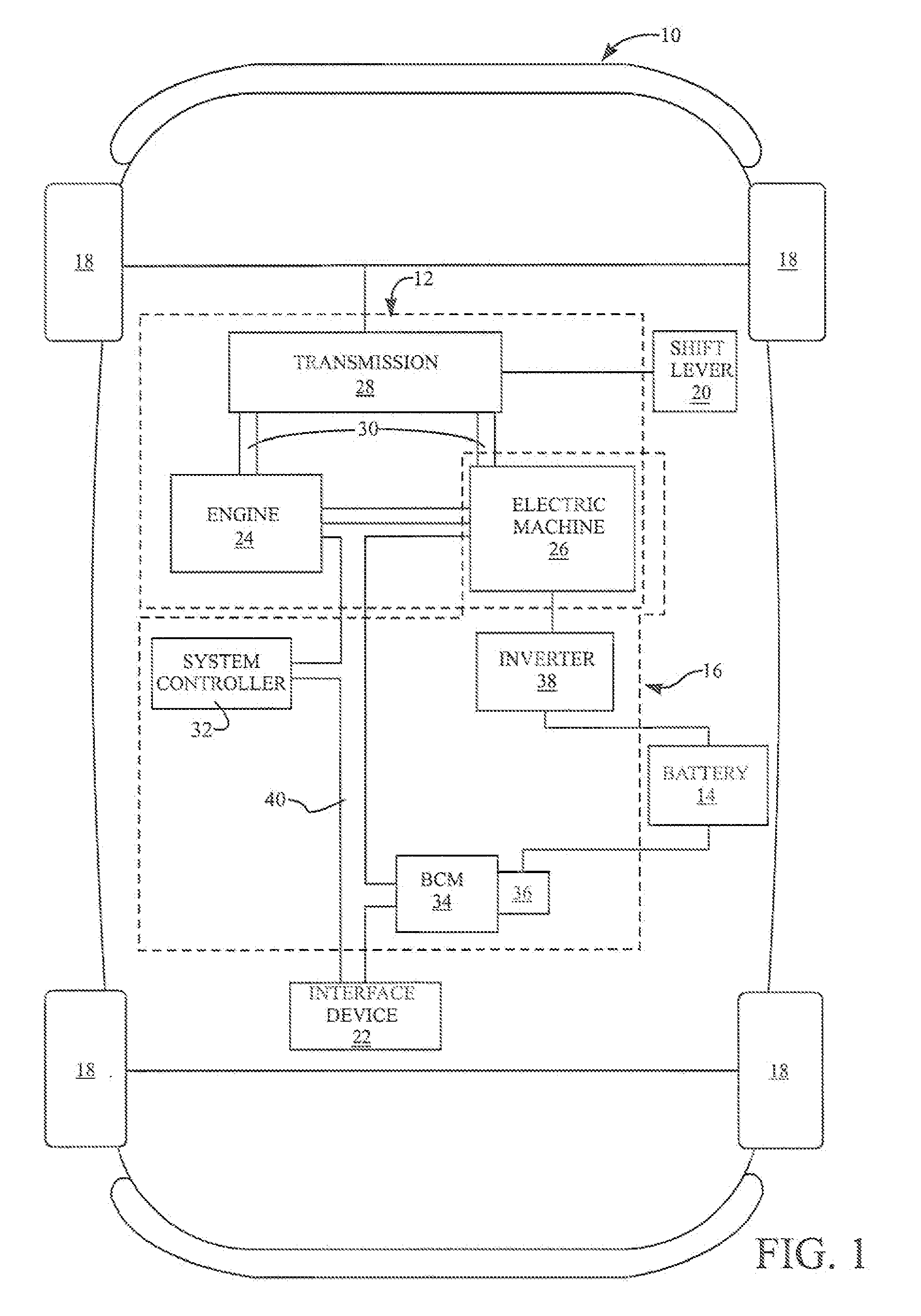 Controlling state of charge of a vehicle battery