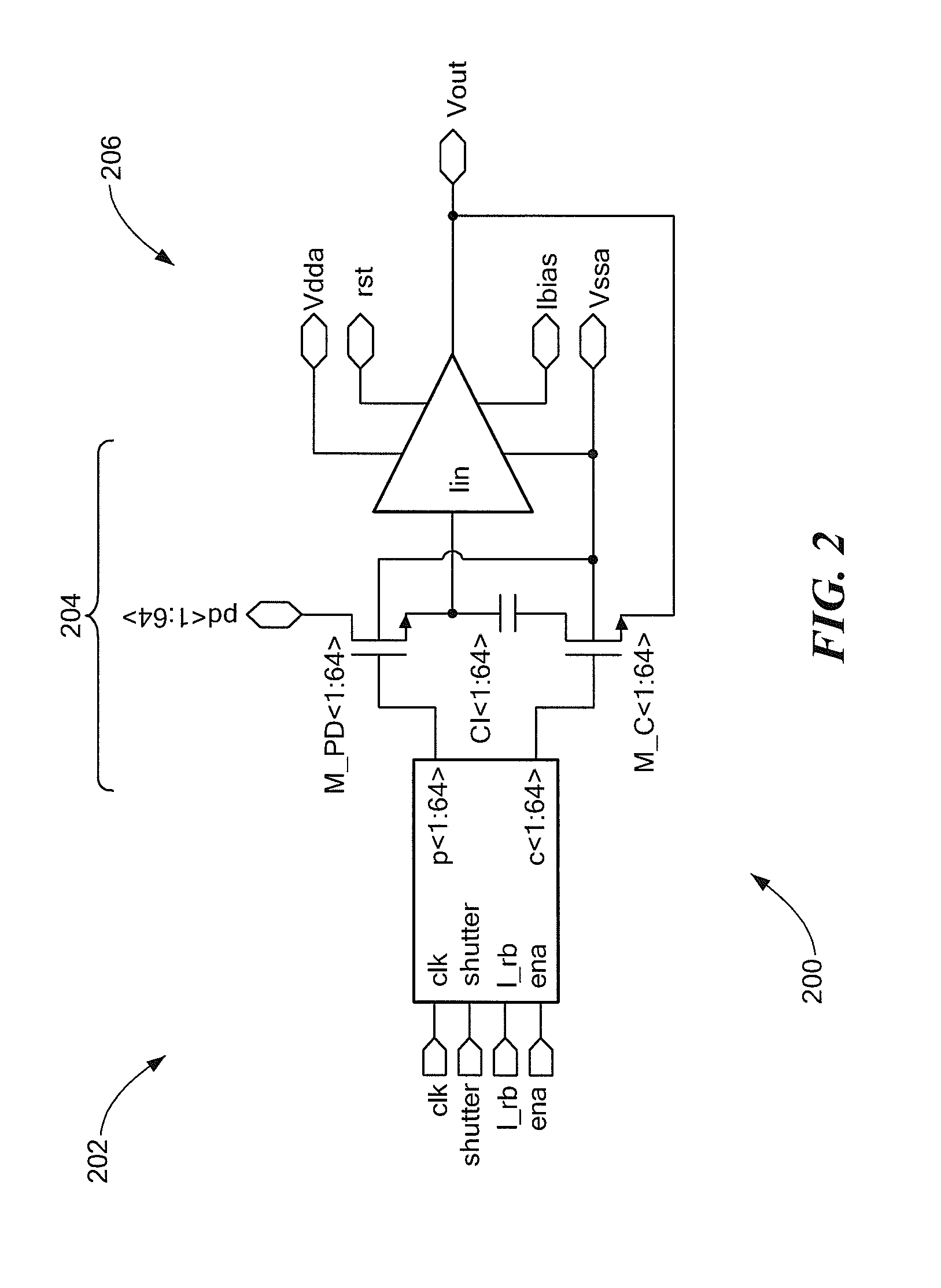 Imager readout architecture utilizing a/d converters (ADC)