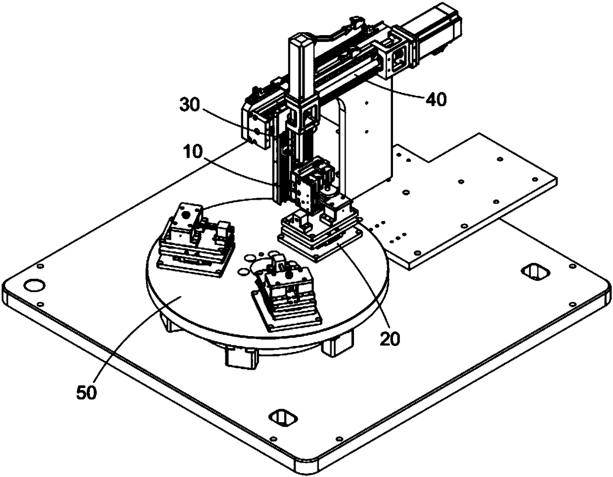 A sealing ring assembly device