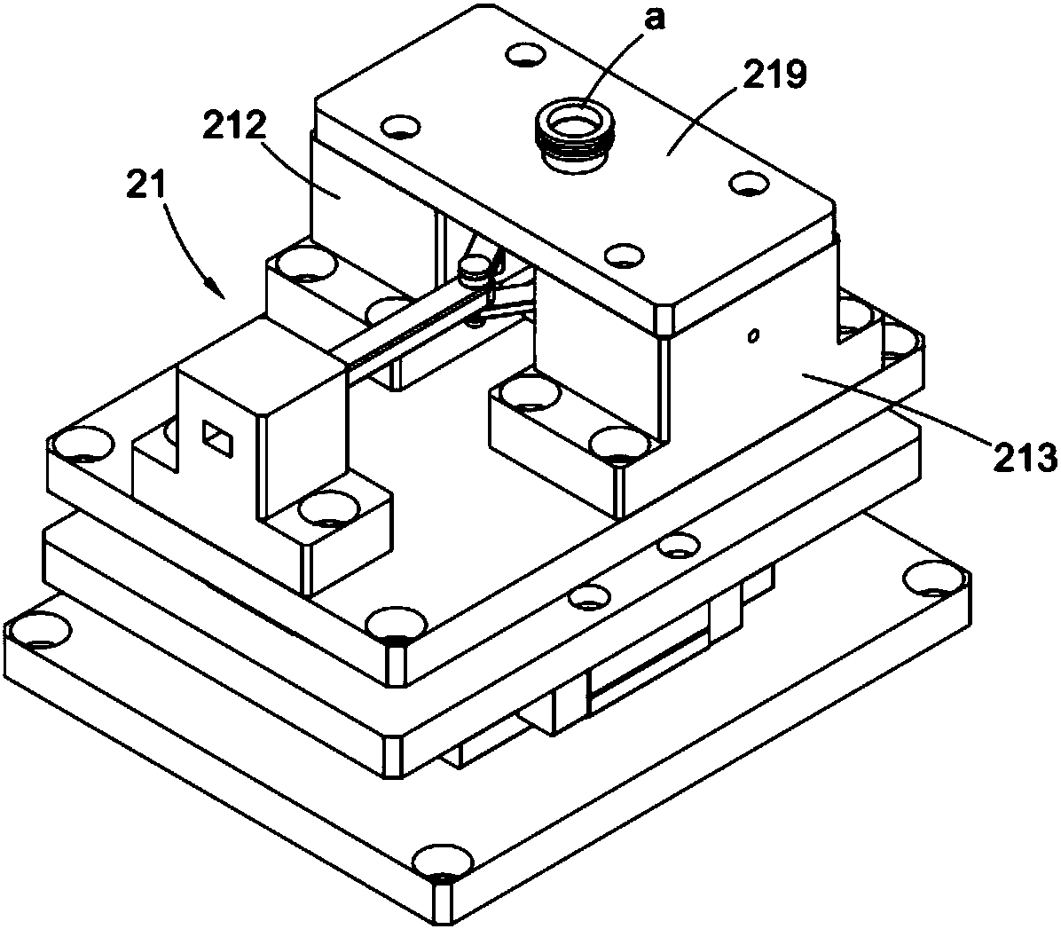 A sealing ring assembly device