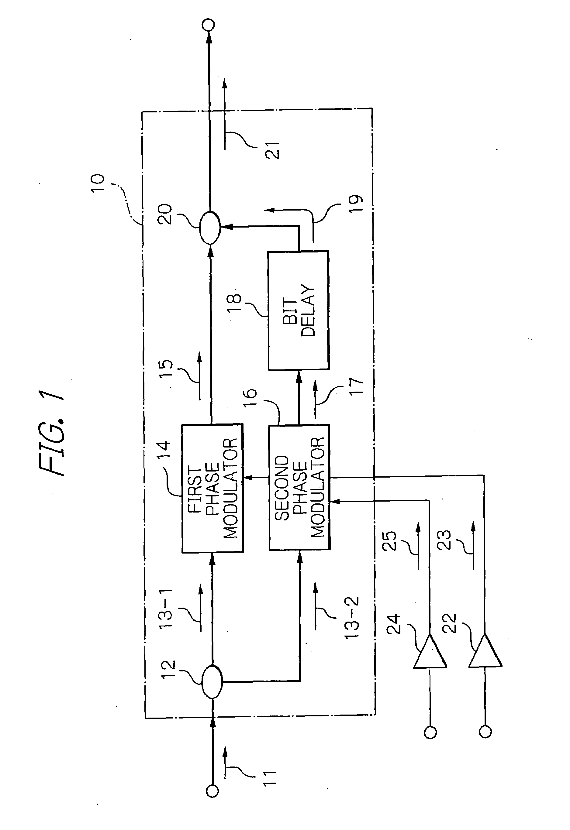 OTDM-DPSK signal generator capable of detecting an optical carrier phase difference between optical pulses