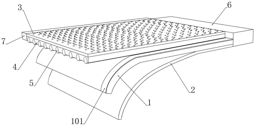 Pressure-resistant, flame-retardant and waterproof asphalt roofing shingle