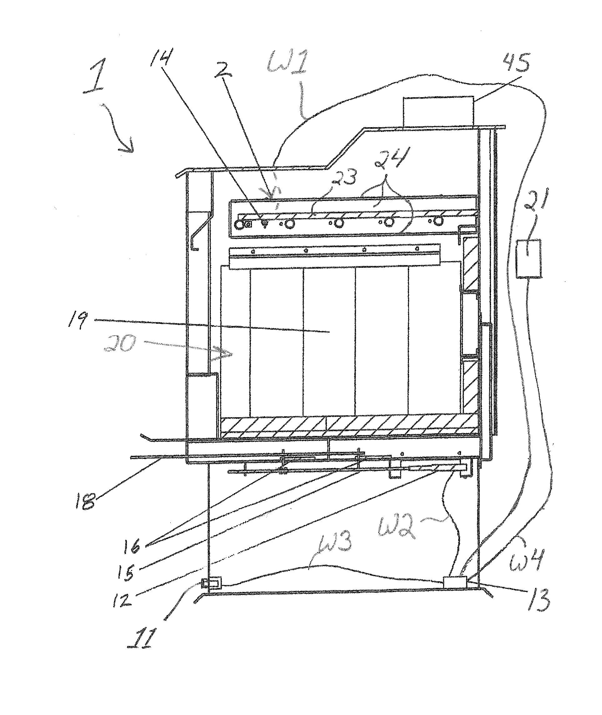 Control system for monitoring and adjusting combustion performance in a cordwood-fired heating appliance