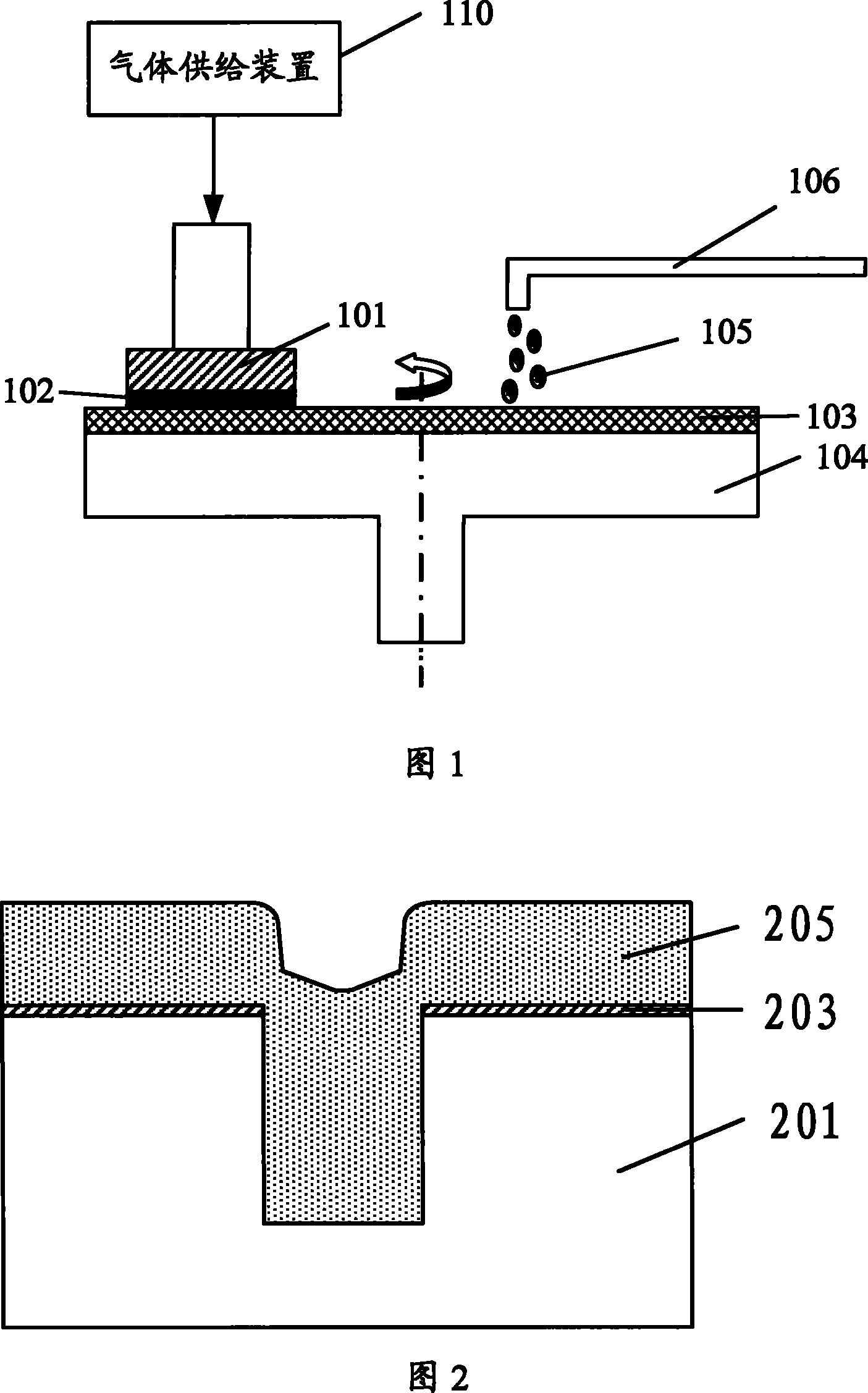 Chemical mechanical grinding method