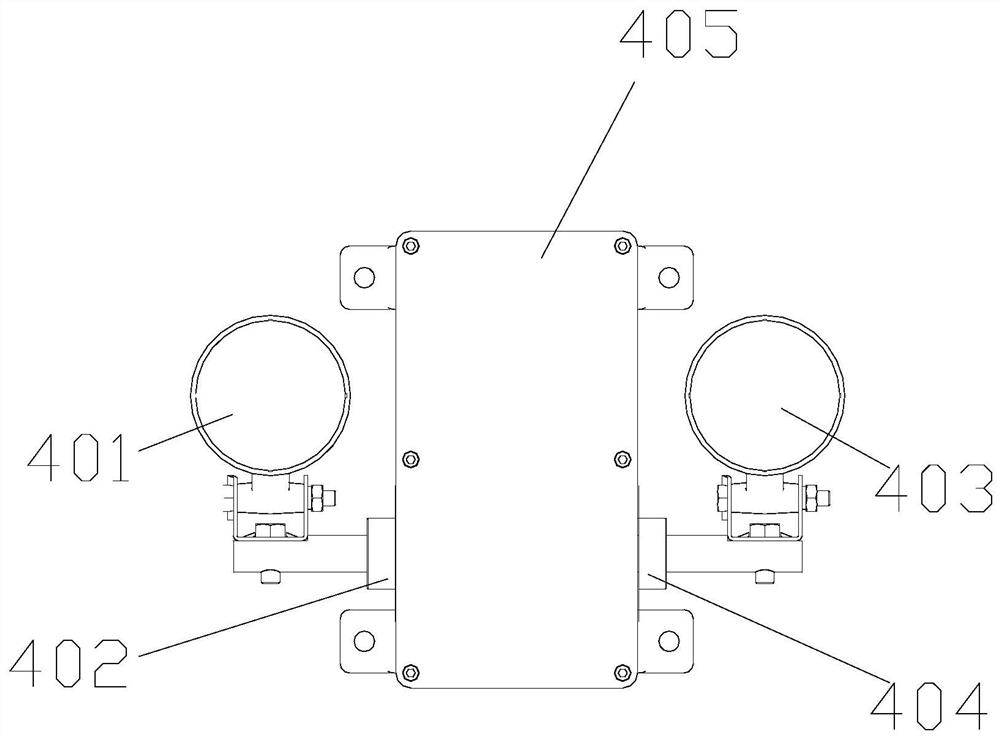 Crane jib lighting system and control method thereof