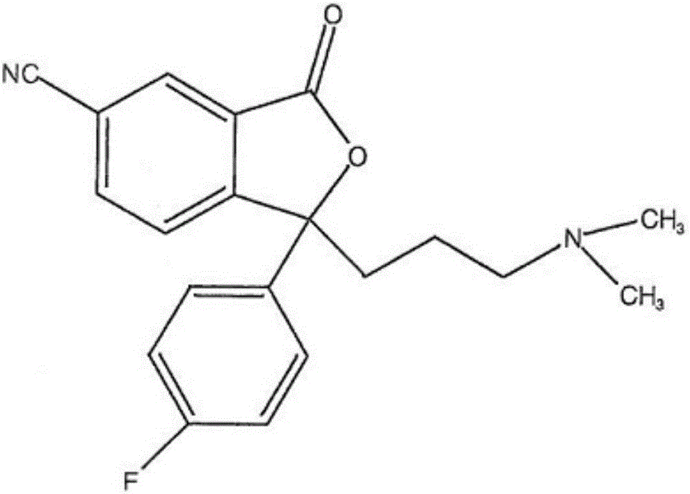 Escitalopram oxalate tablet composition and quality control method