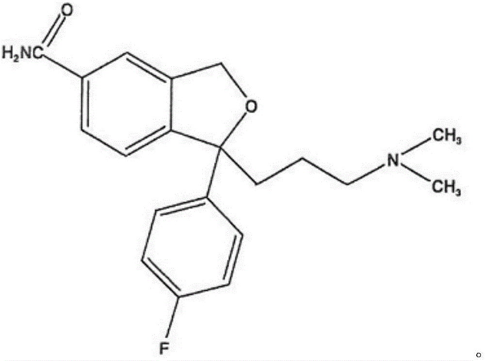 Escitalopram oxalate tablet composition and quality control method