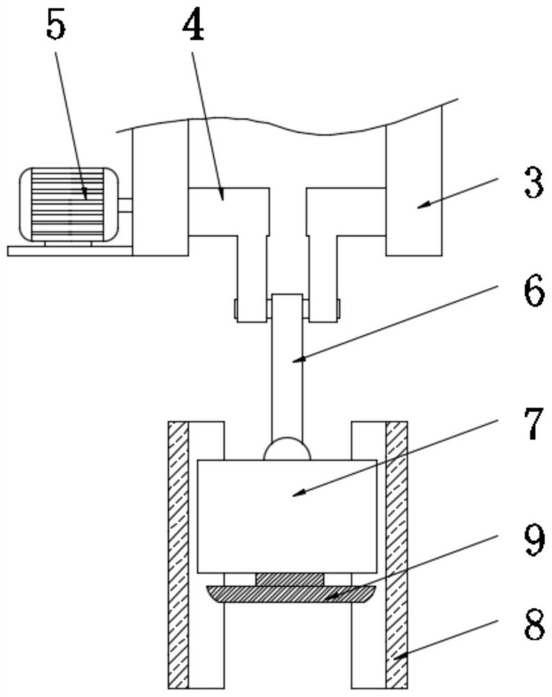 Fixed-point cutting device for wood-plastic composite board production