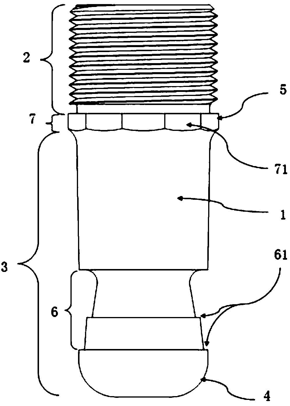 Connecting inserted rod, connecting joint devices and prestress prefabricated parts