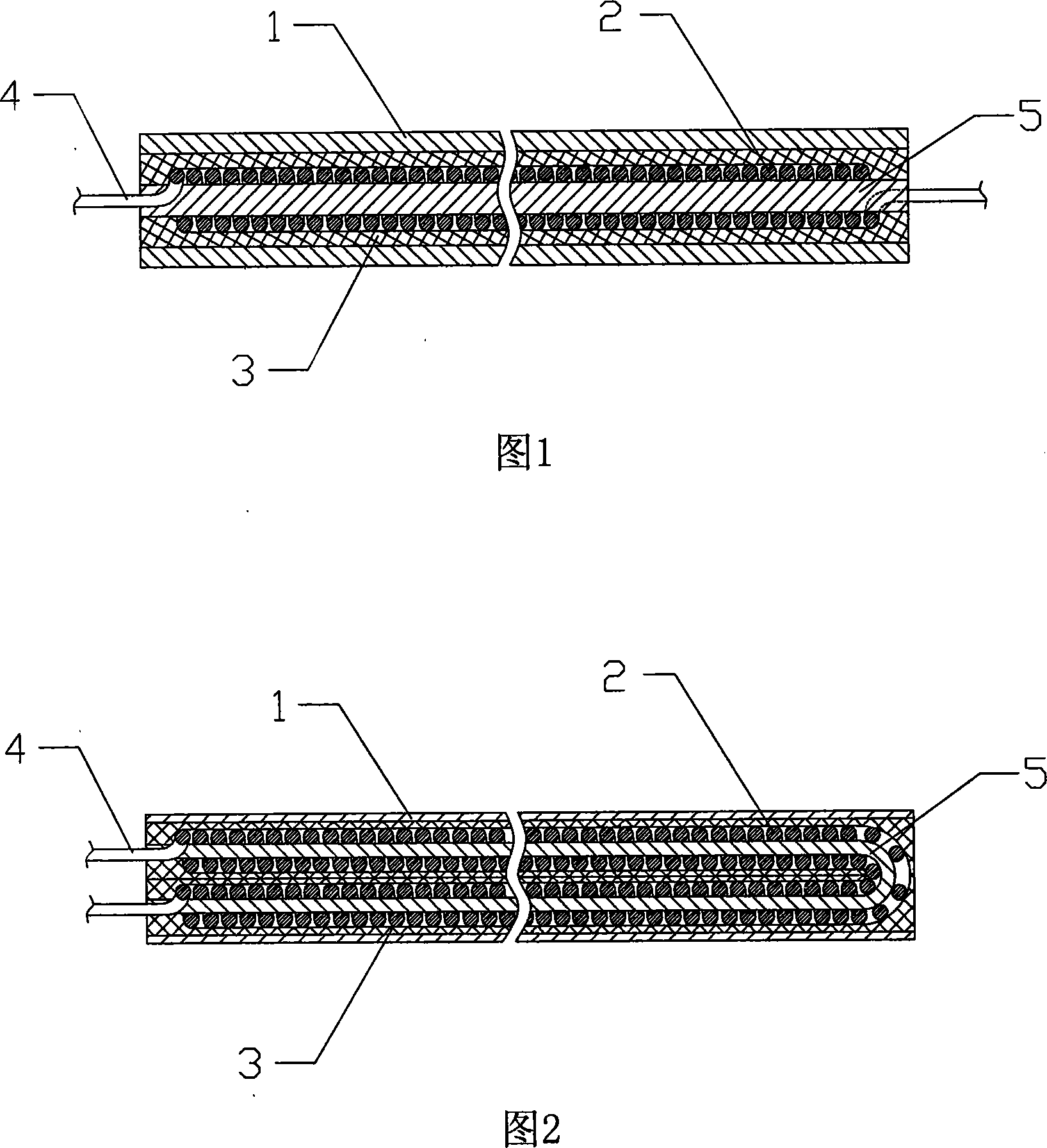 Electric heating pipe and manufacturing method thereof