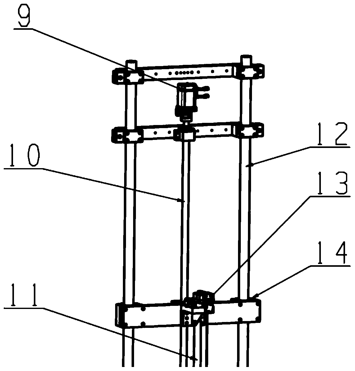 Glass forming device