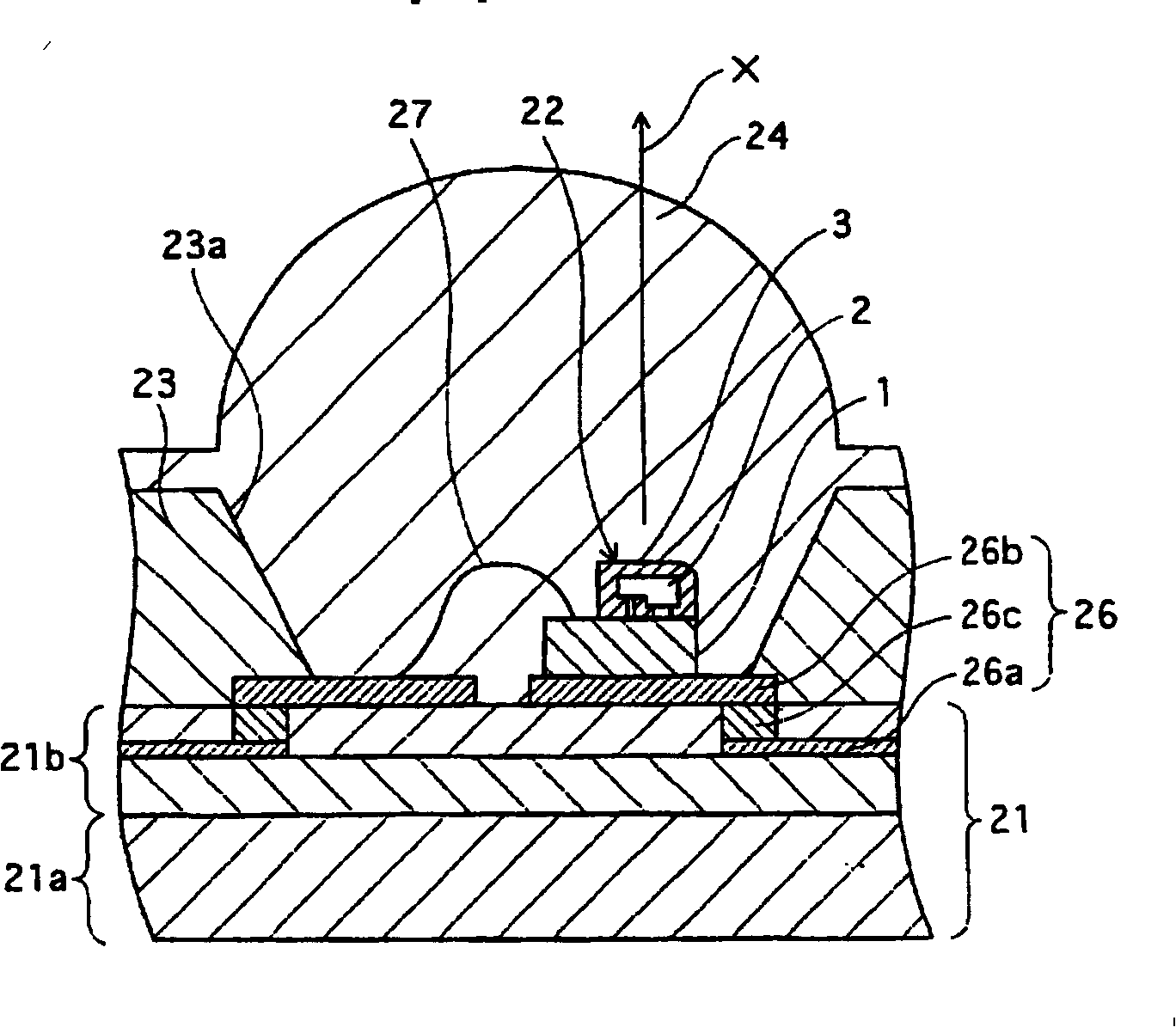 Light-emitting device and method for manufacturing same