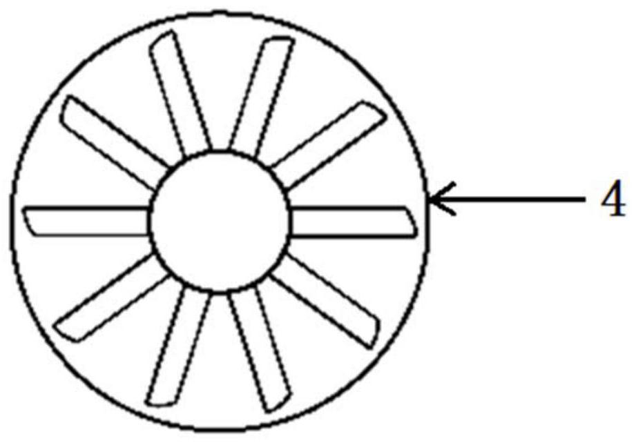 Flue gas distributor device with automatic ash removal function