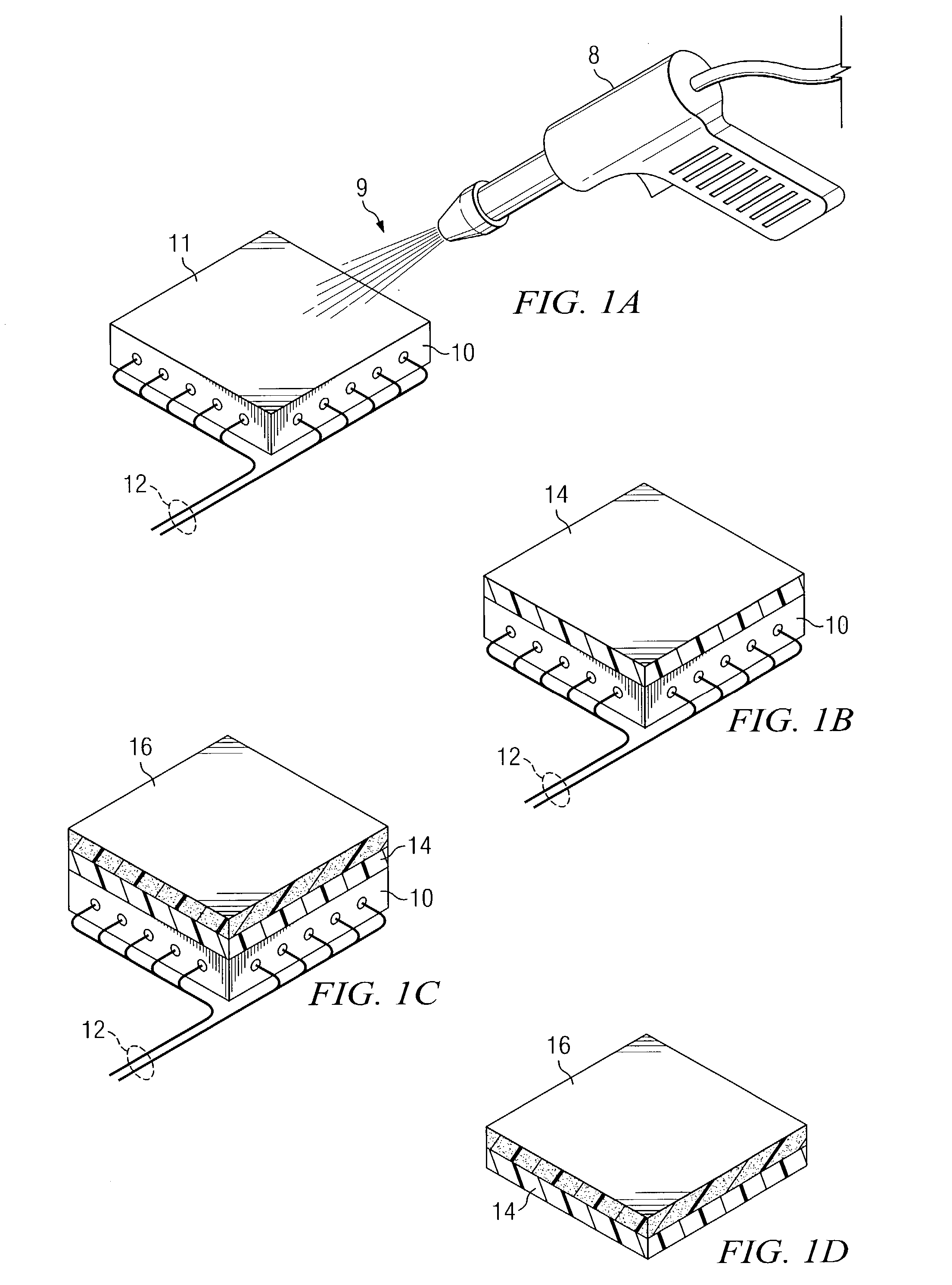 Thermoplastic coating for composite structures