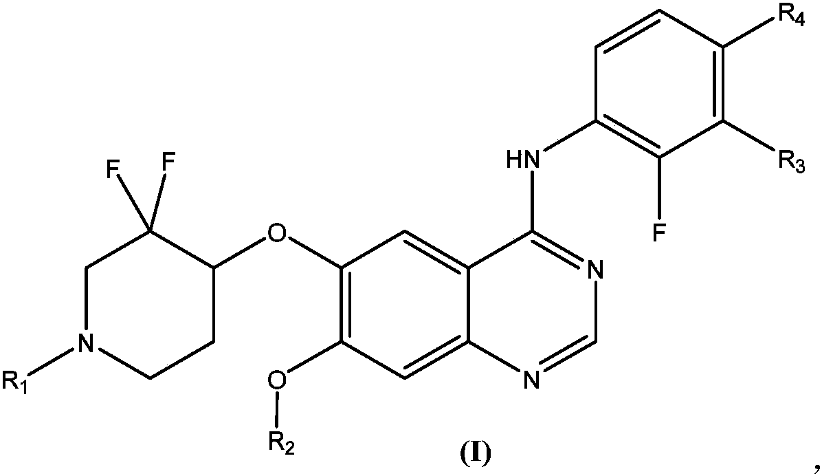 Substituted quinazoline compound capable of crossing blood-brain barrier