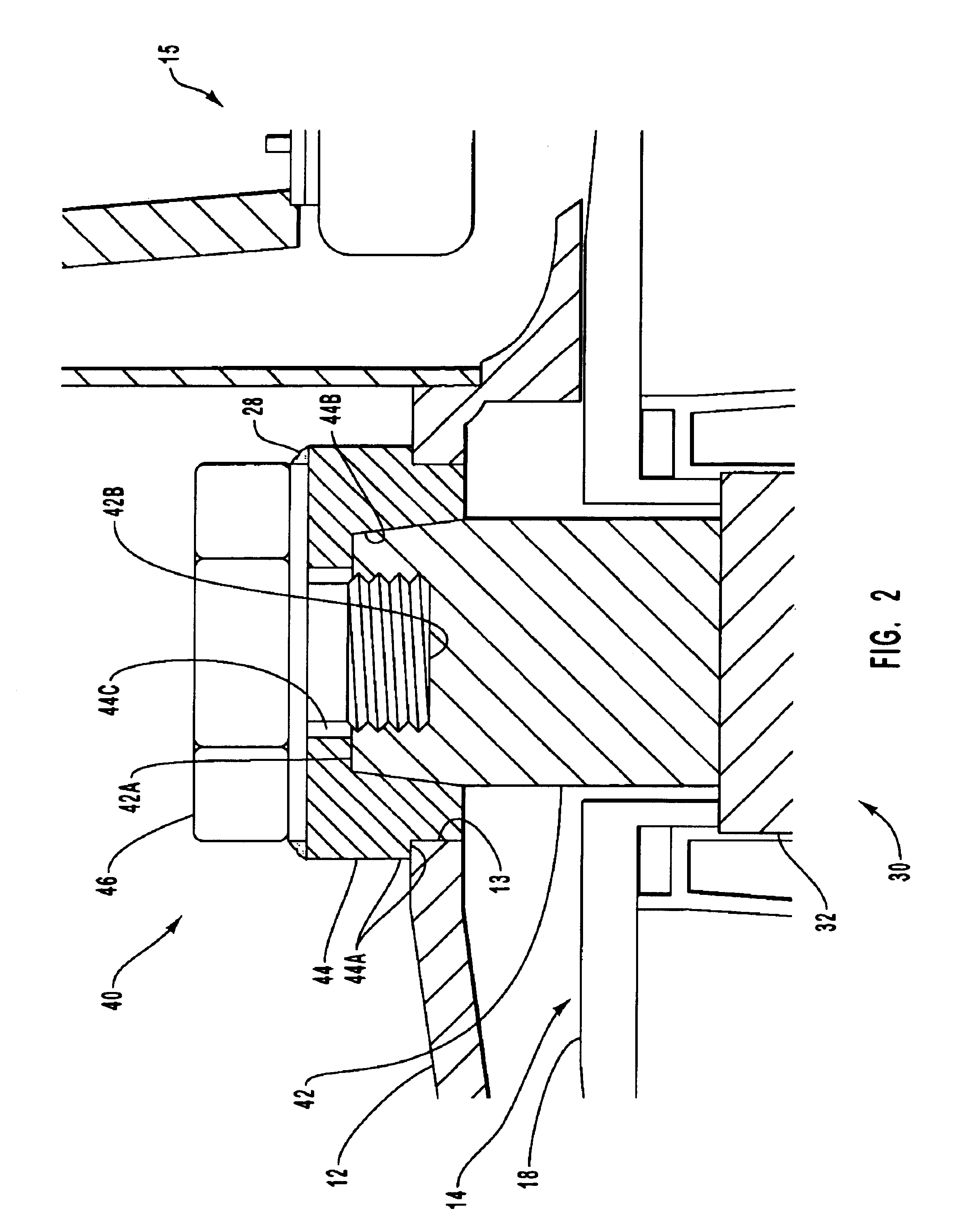 Rotary component support system