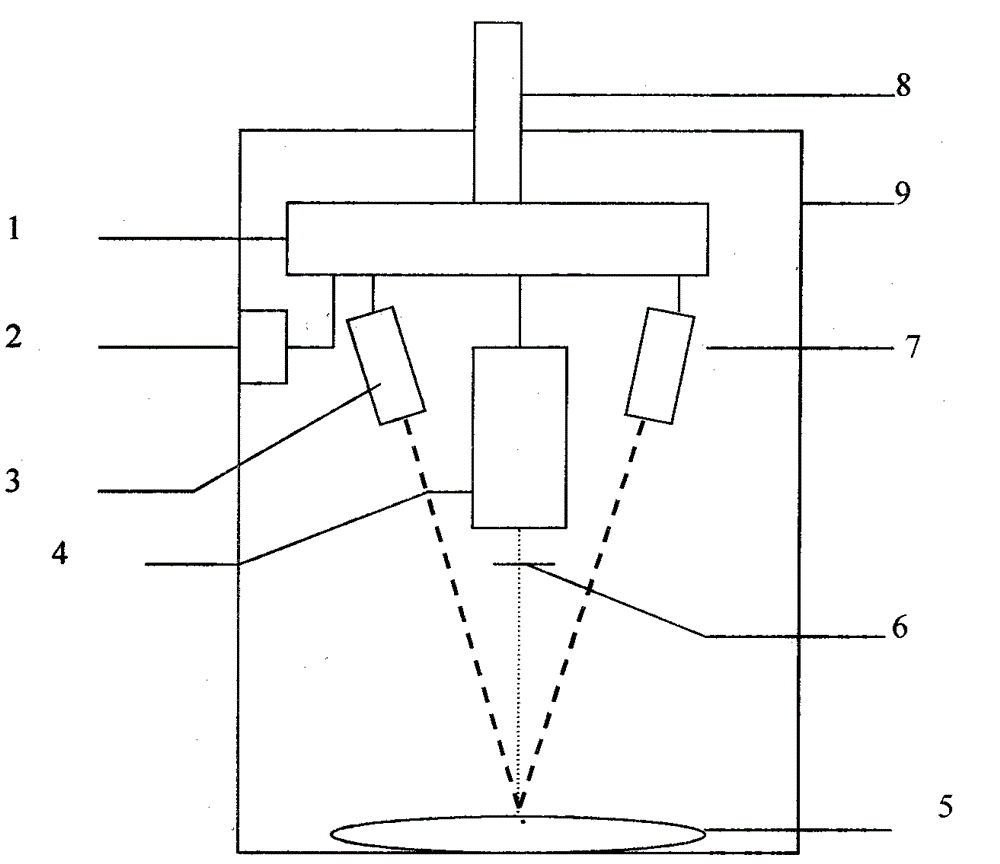 Fluorescent dissolved oxygen online measure device, and dissolved oxygen detection method using it