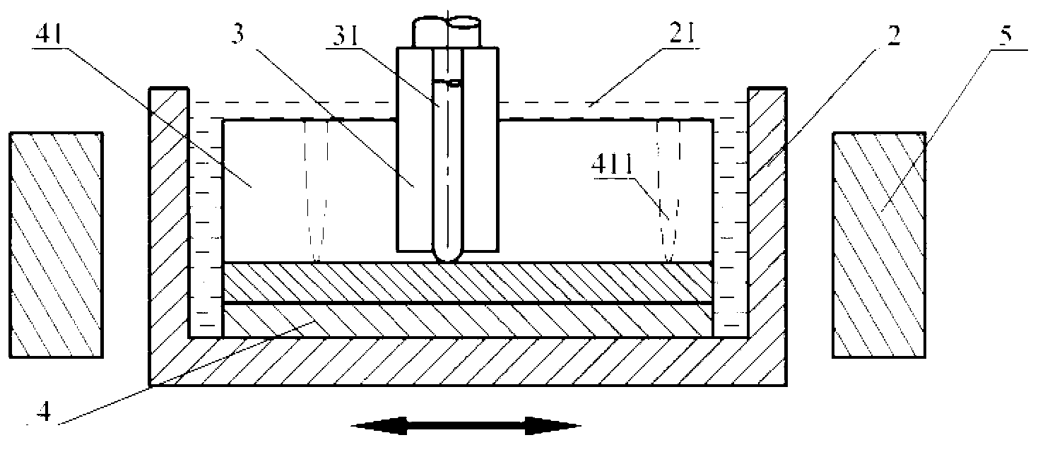 Frictional wear test method and test device for sealing ring