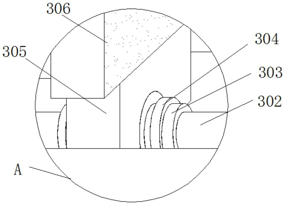 Surface grinding device for deep groove ball bearing production and using method thereof