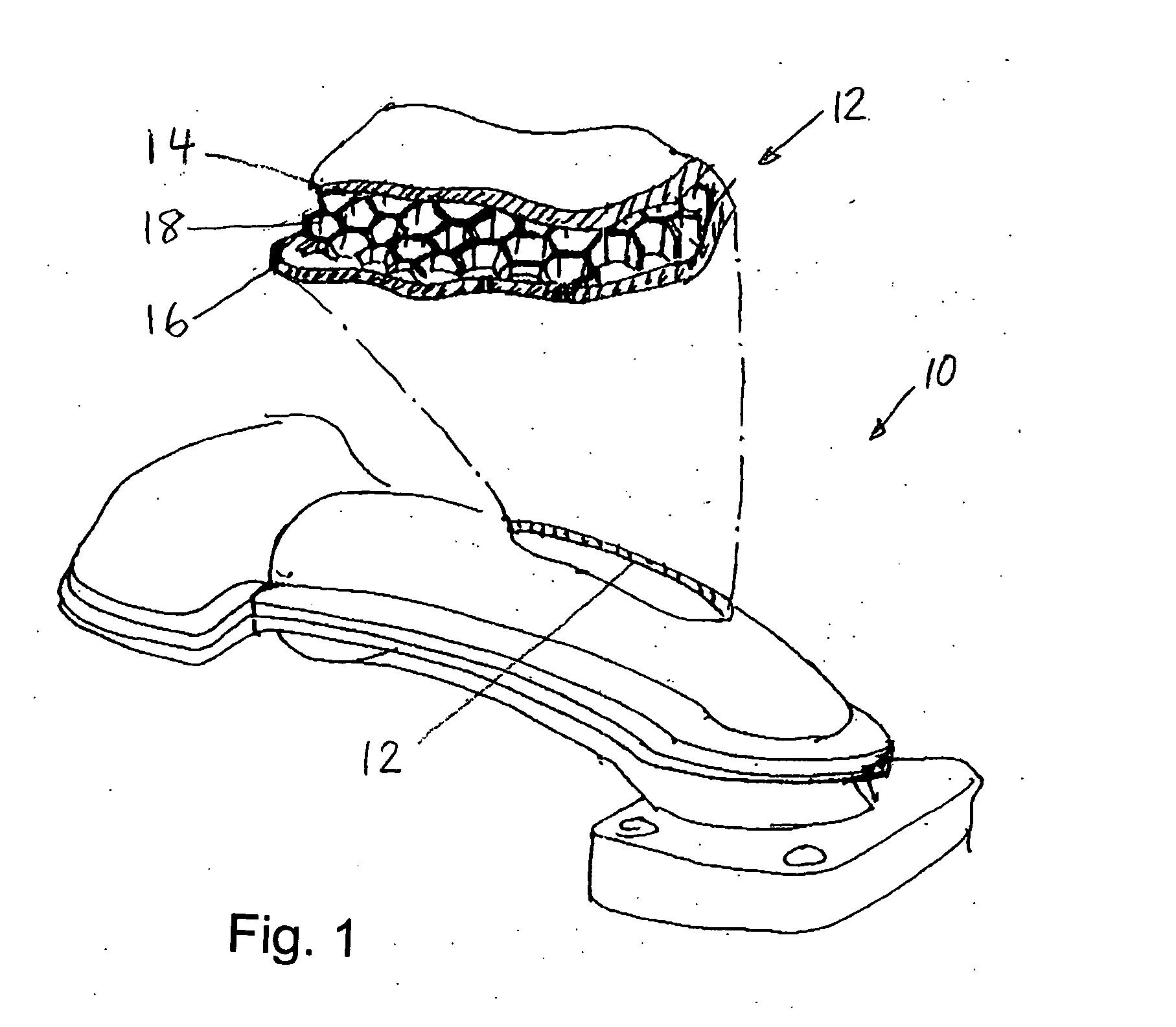 Engine component having a honeycomb structure