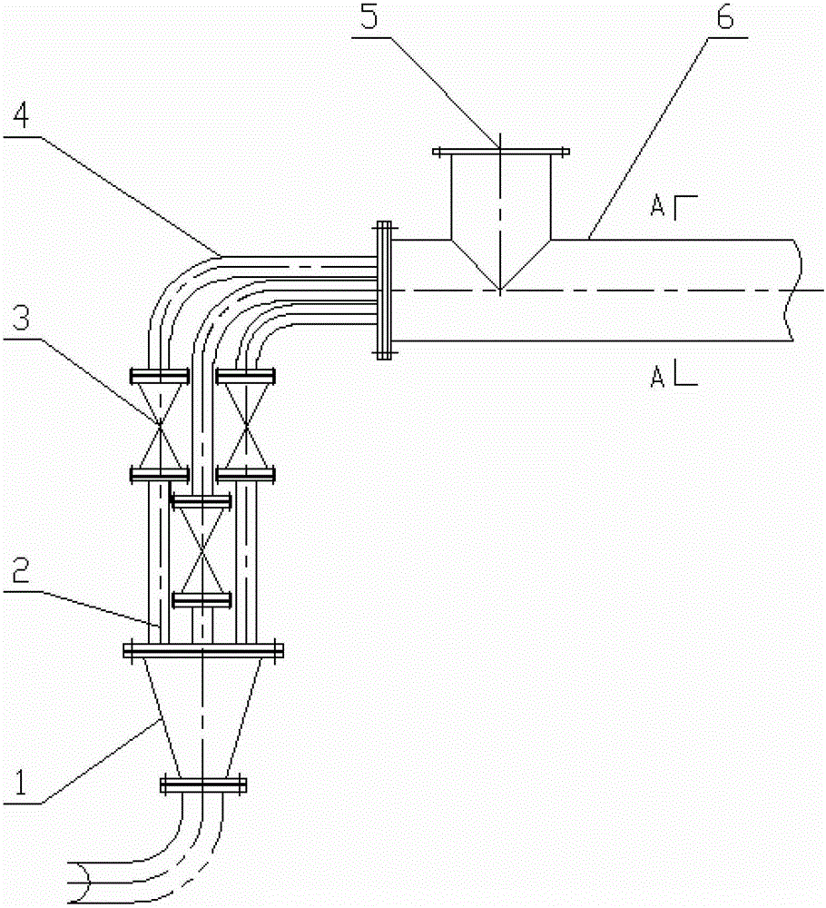 Pulverized coal burner for large vertical reduction furnace