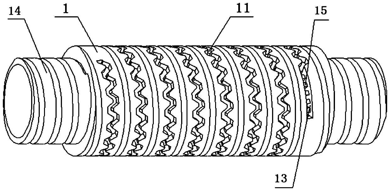 A detachable spiral labyrinth emitter with adjustable flow rate