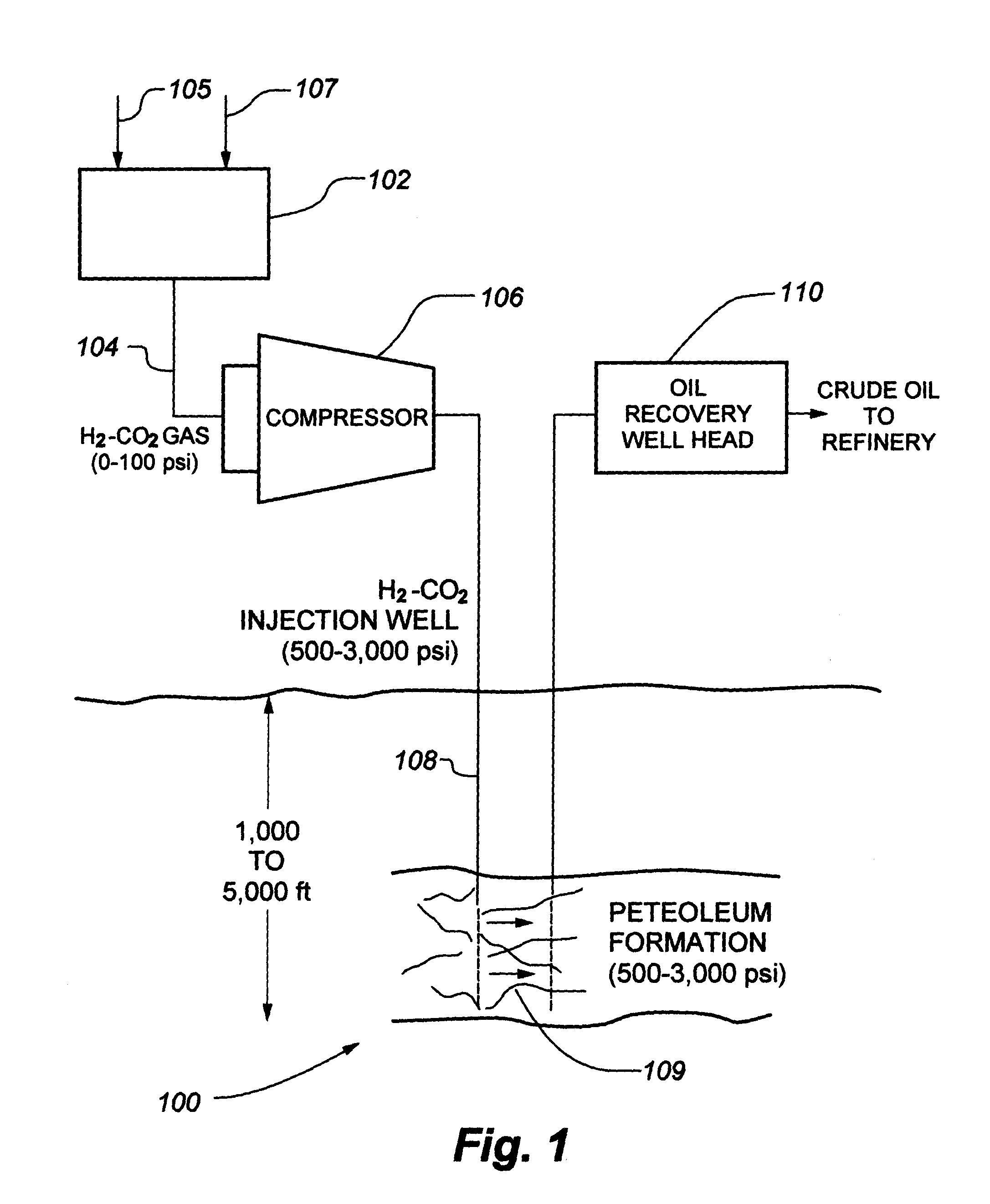 Apparatus and method for extracting petroleum from underground sites using reformed gases